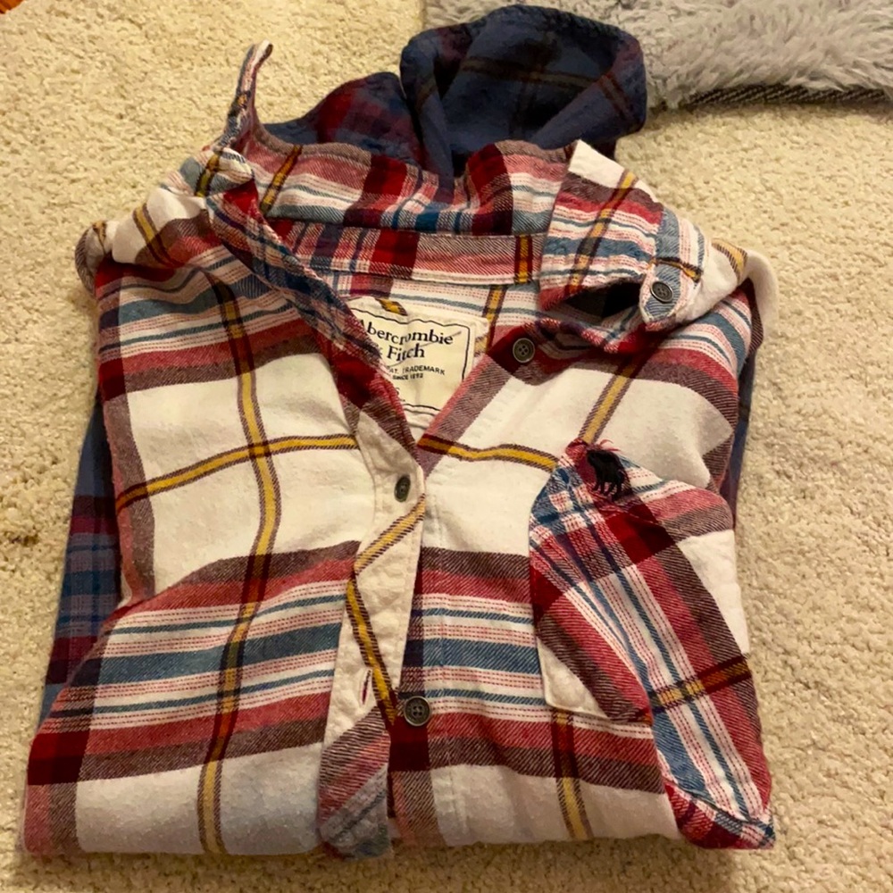 Abercrombie and Fitch flannel